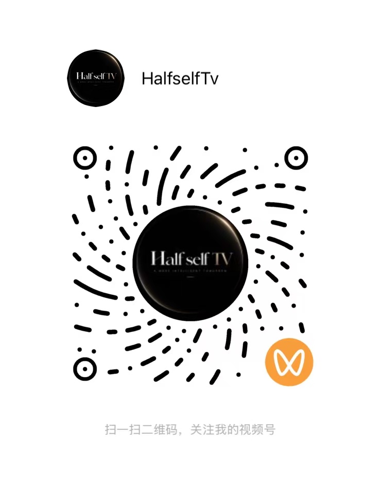 HalfselfTv 微信视频号二维码